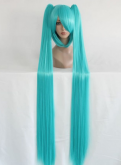 Peruca Hatsune Miku com 2 ponytail